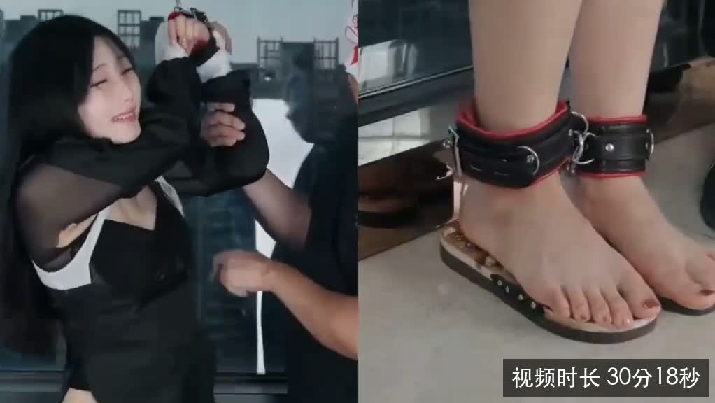 脚模摄影挠天修女装大鹅
